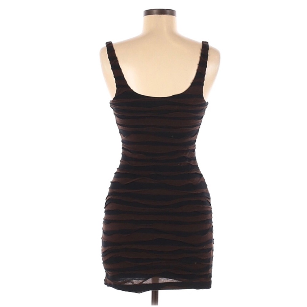 Final Price Free People Ripple Texture Bodycon Mini - Picture 3 of 5